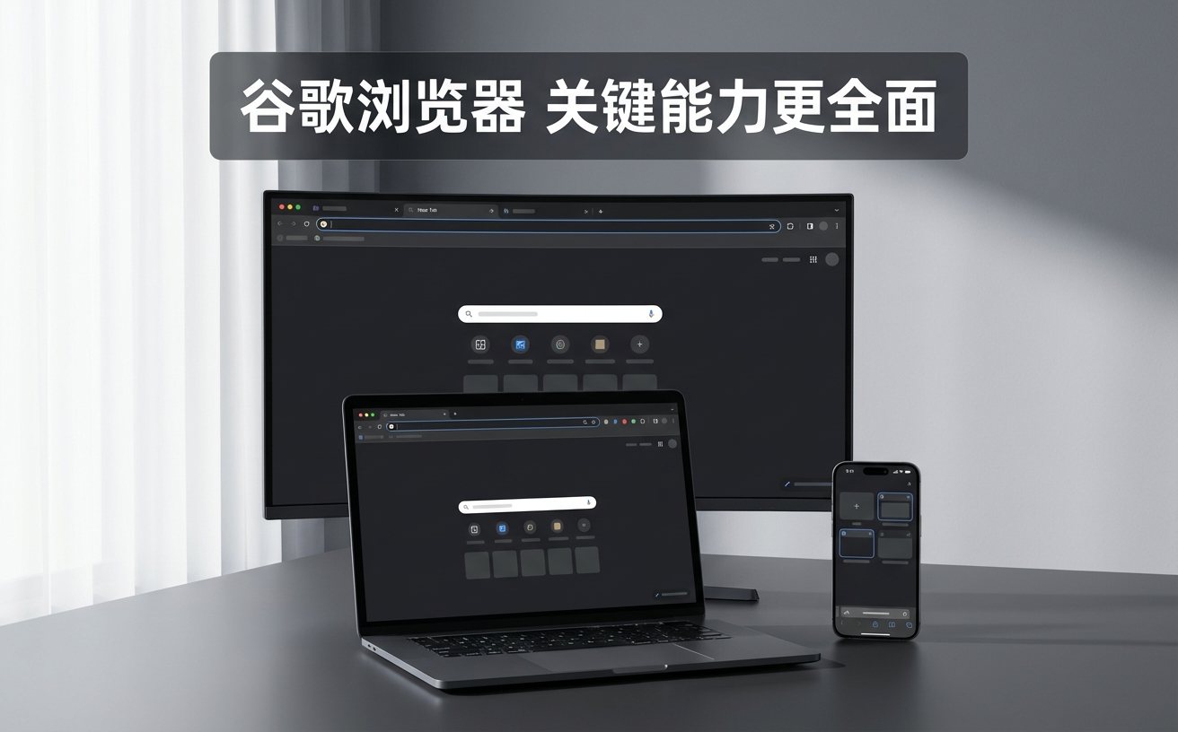 谷歌浏览器标签页分组与搜索功能展示